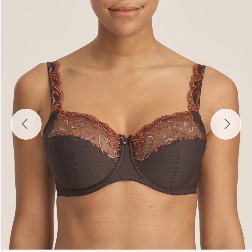 BNWT WOMENS PRIMA DONNA CANDLE LIGHT FULL CUP WIRE BRA, SIZE 40G